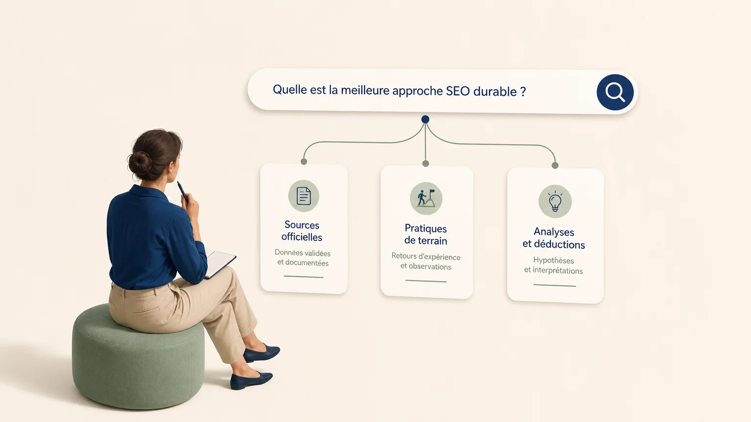Illustration d’une recherche Google faisant émerger plusieurs suggestions