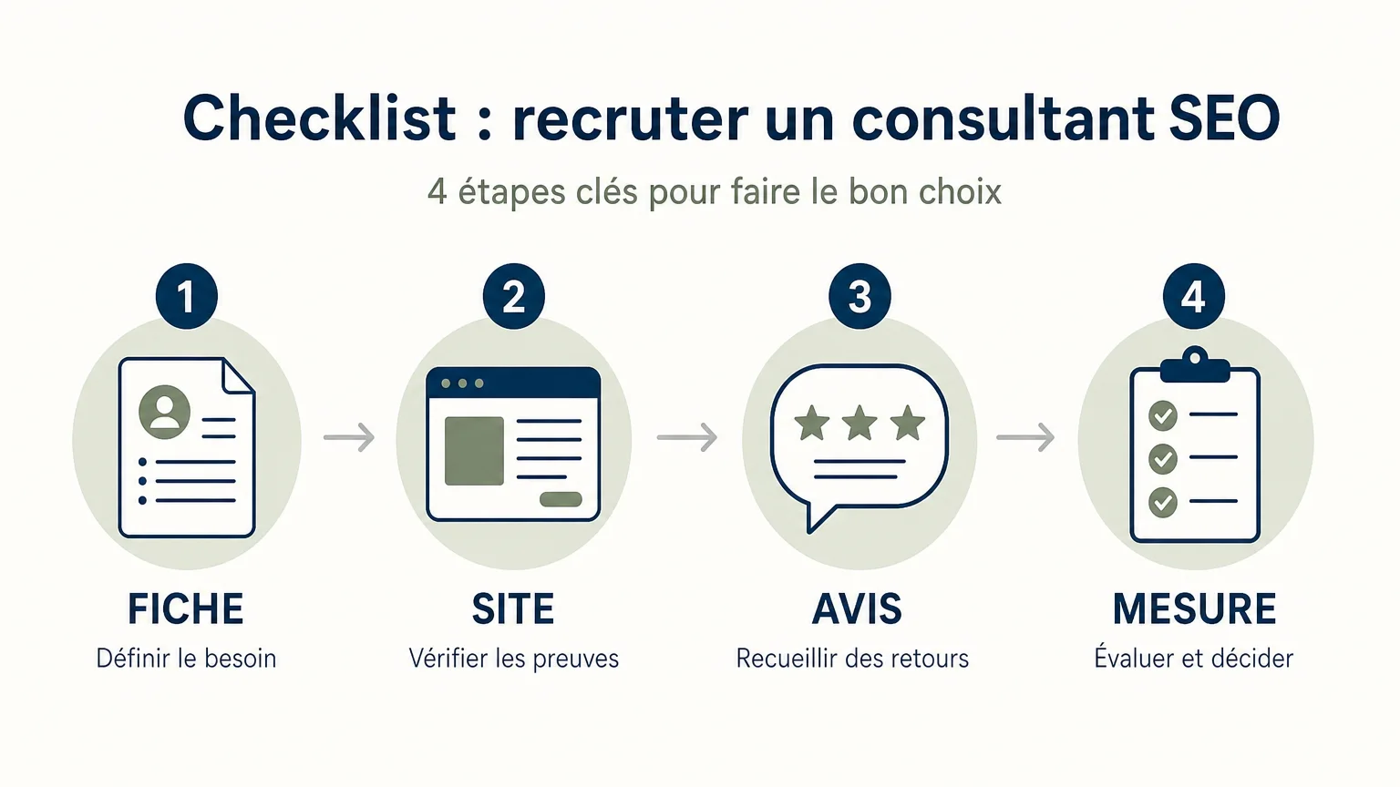 Checklist en quatre étapes pour structurer un référencement local