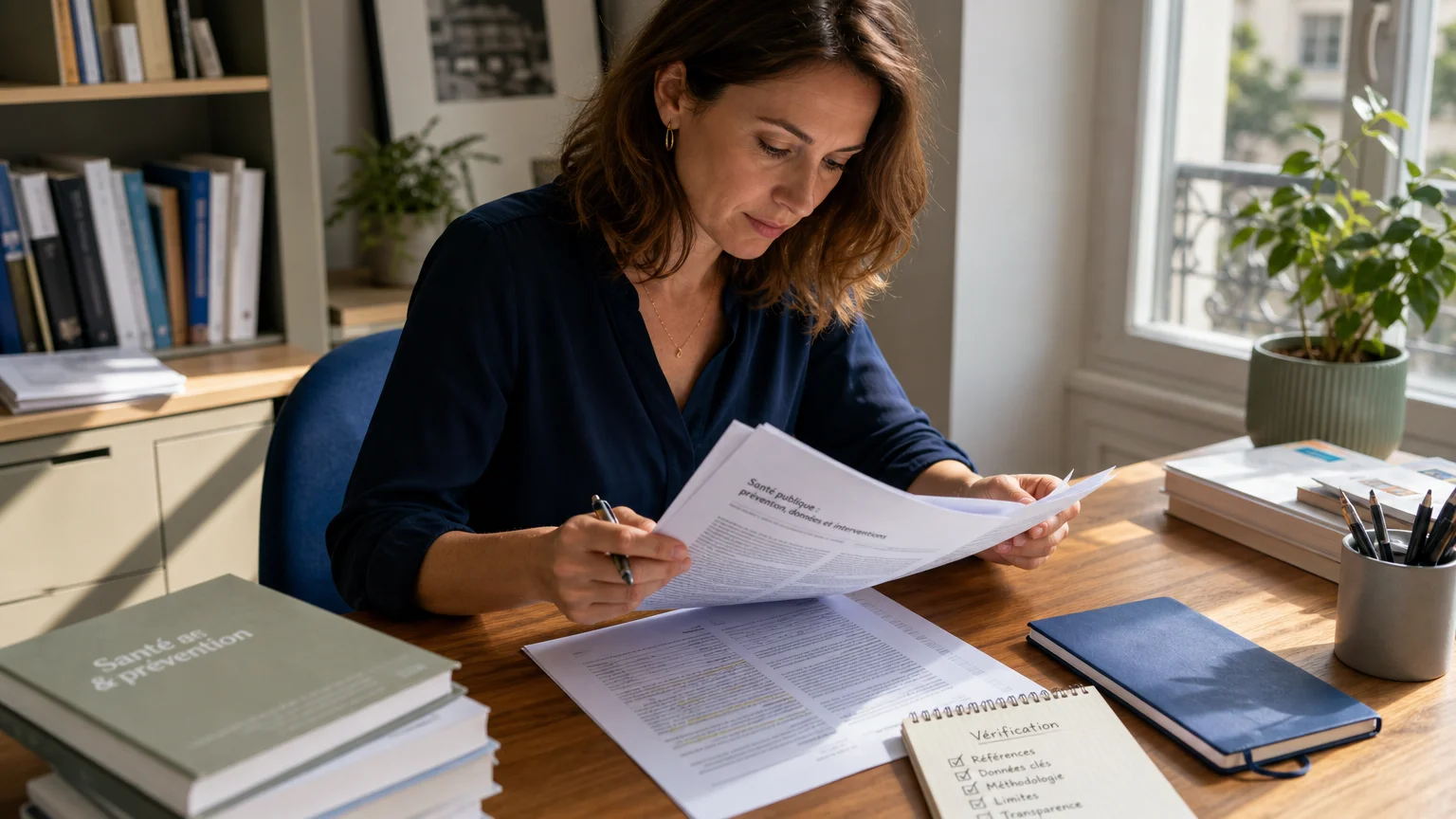 Relecture documentée d’un contenu de santé avant publication
