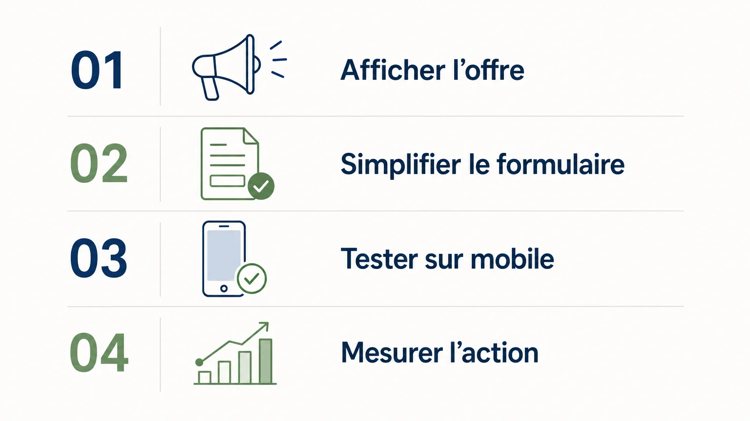 Checklist pour améliorer l’expérience mobile d’une landing page