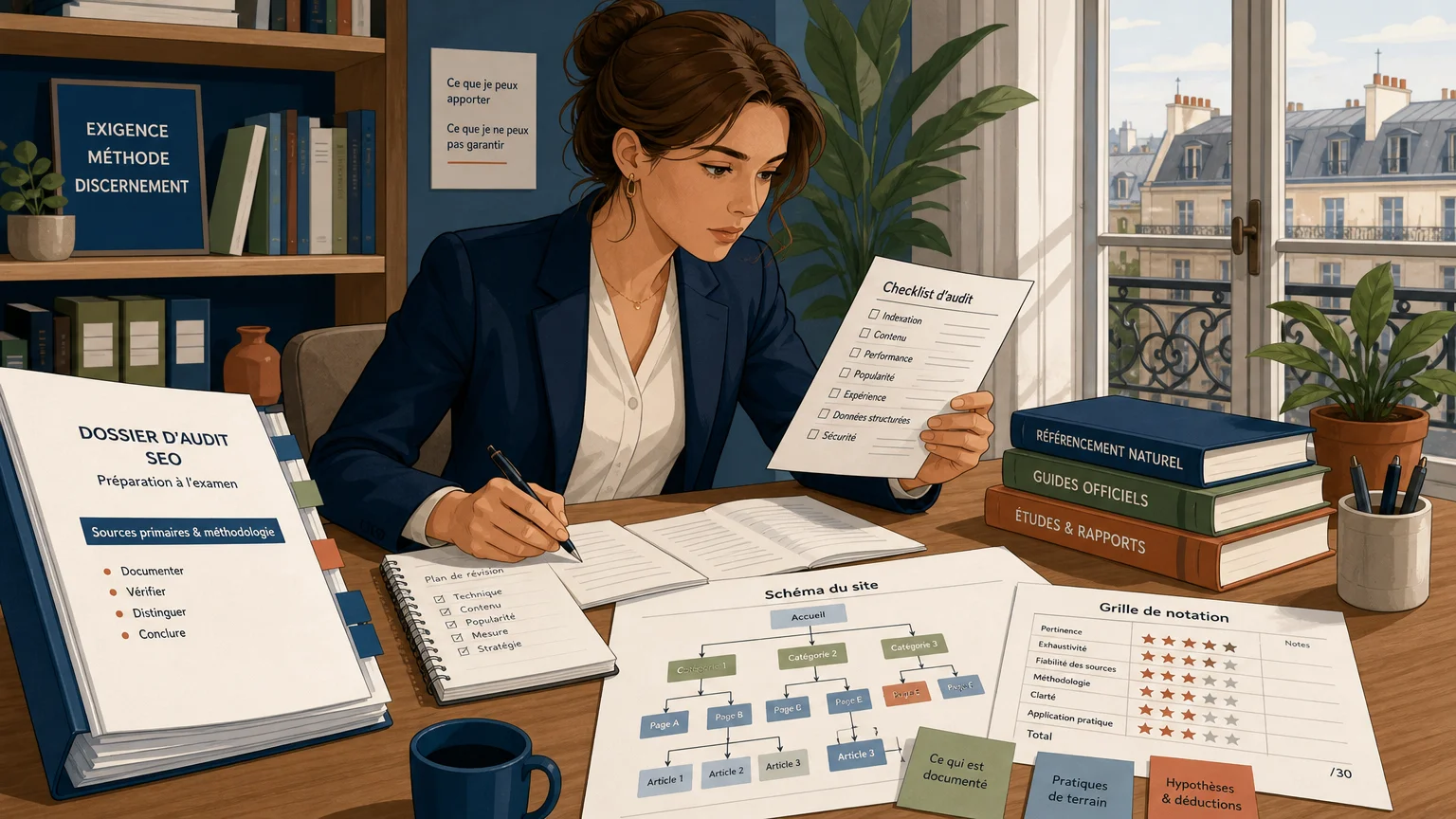 Préparation à une évaluation pratique en référencement naturel